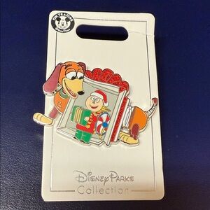 Disney Collectible Pin with Black and White Design